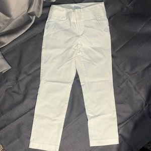 Elle - White Dress Slacks - size 2